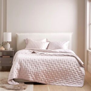 NWOT QUINCE Bamboo Dream Quilt Full/Queen Soft Blush 5307
